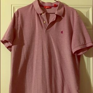 5 Men's Polo Shirts-Large